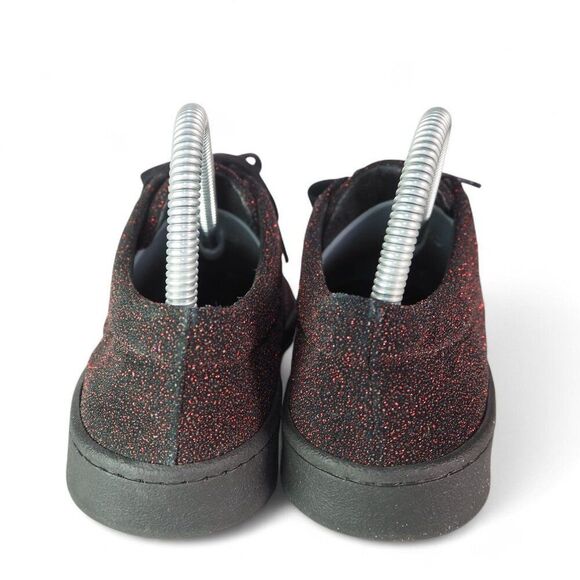 Miista London Sparkle Designers Fashion Sneakers Red / Black Women's 7/37 - Picture 5 of 12